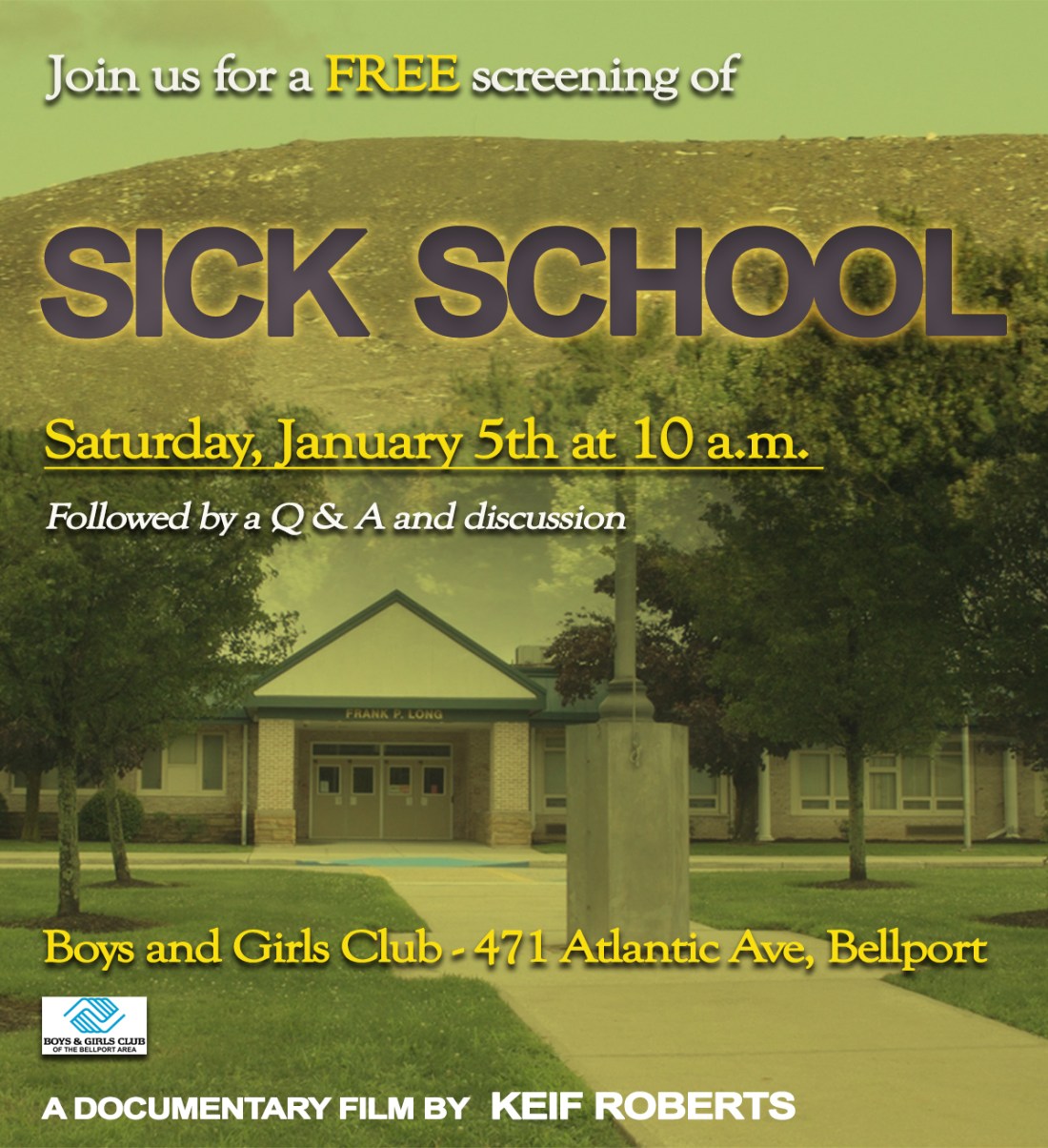 Sick Schhol poster (screening)